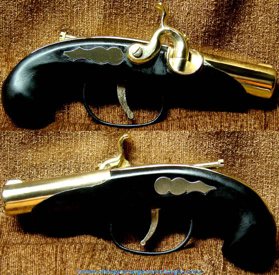 Old Unused Flintlock Pistol Gun Cigarette Lighter