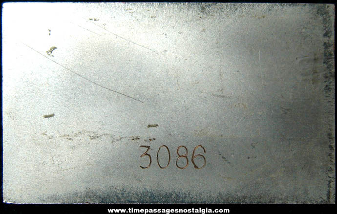 Numbered 1974 Numistamp Metal Plaque 1965 Roosevelt Dime