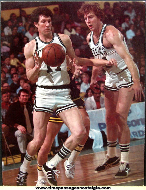 (4) ©1978 Citgo Gasoline Advertising Premium Boston Celtics Basketball Pictures