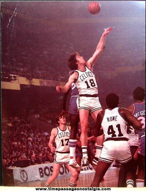 (4) ©1978 Citgo Gasoline Advertising Premium Boston Celtics Basketball Pictures
