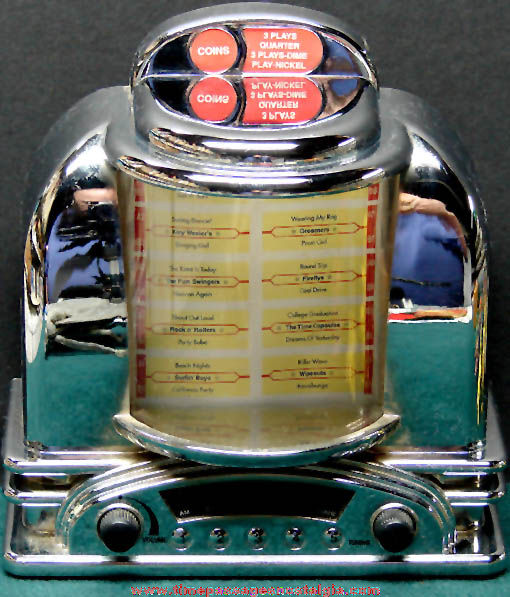 Battery Operated Table Top Juke Box AM FM Radio