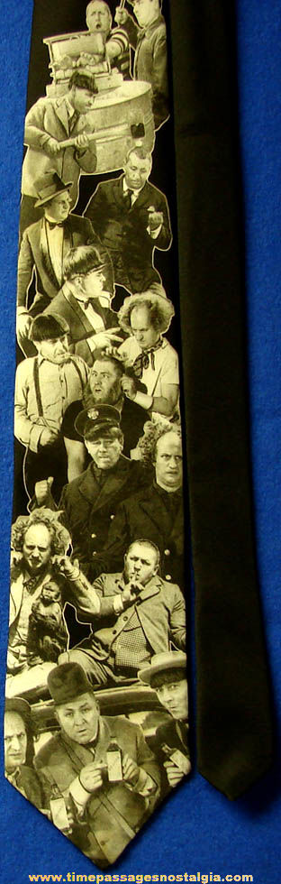 1994 Three Stooges Antics Ralph Marlin Neck Tie