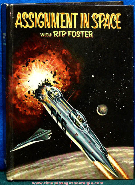 1958 Assignment In Space With Rip Foster Whitman Book