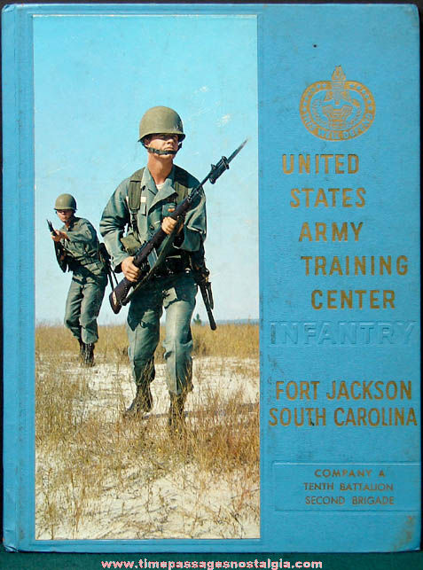 1967 U.S. Army Infantry Fort Jackson South Carolina Book