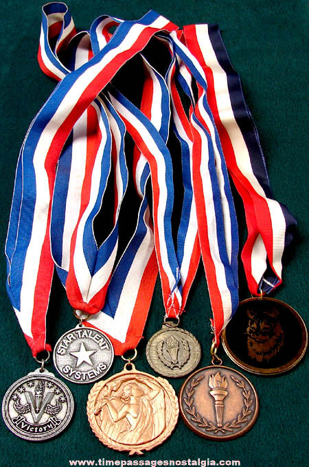 (6) Different Large Unidentified Event Award Medals