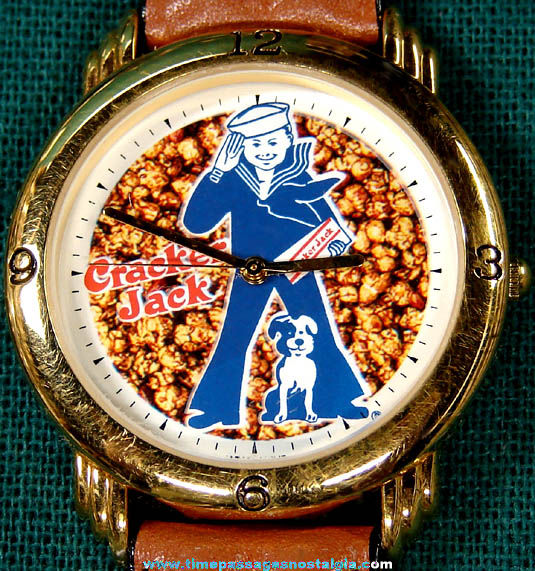 1995 Cracker Jack Advertising Limited Edition Wrist Watch