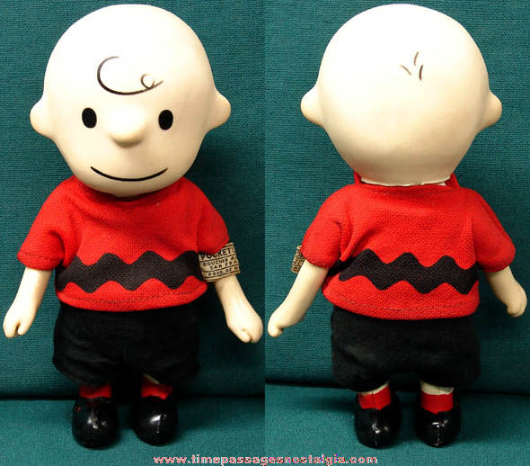 1966 Charles Schulz Charlie Brown Peanuts Character Doll