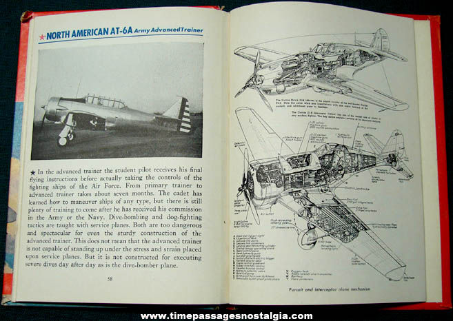©1941 Wings For America - Fighting Planes Of The U.S.A. Book