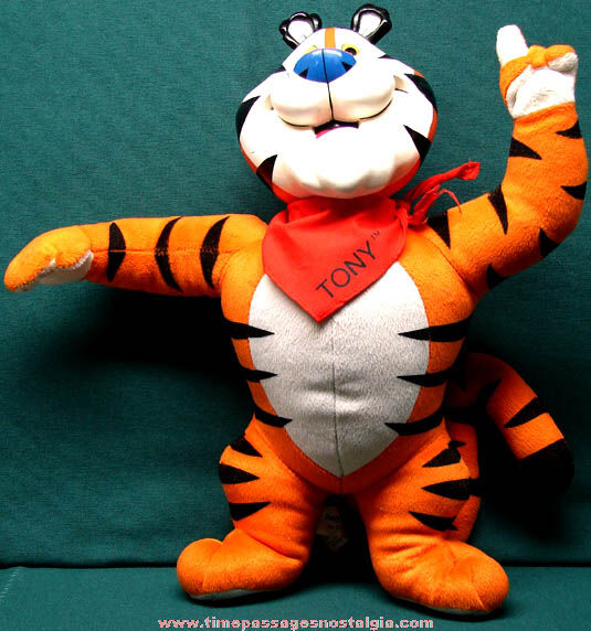 1998 Kellogg’s Tony The Tiger Advertising Character Talking Doll