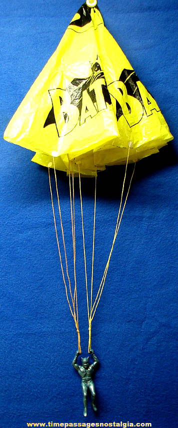 Colorful 1966 Batman Character Parachute Toy