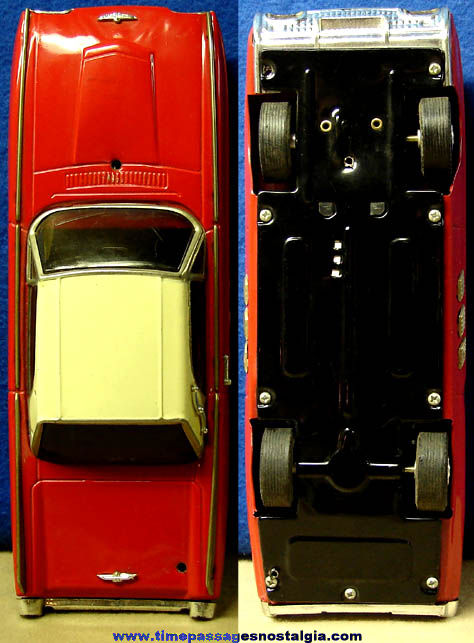 1963 Ford Thunderbird Tin Friction Toy Car