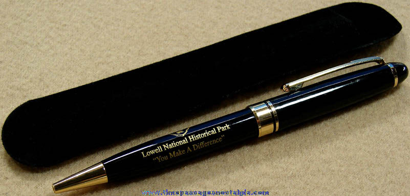 United States National Park Service Advertising Ink Pen With Case