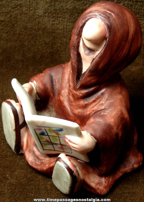 Old Porcelain Monk Comic Strip or Cartoon Character Figurine