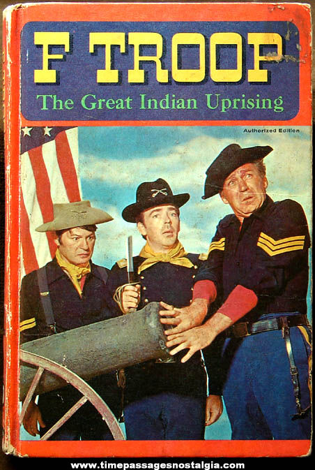 ©1967 F Troop The Great Indian Uprising Whitman Book