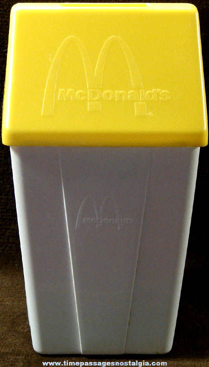 1975 McDonald’s McDonaldland Advertising Premium Wastebasket Coin Bank