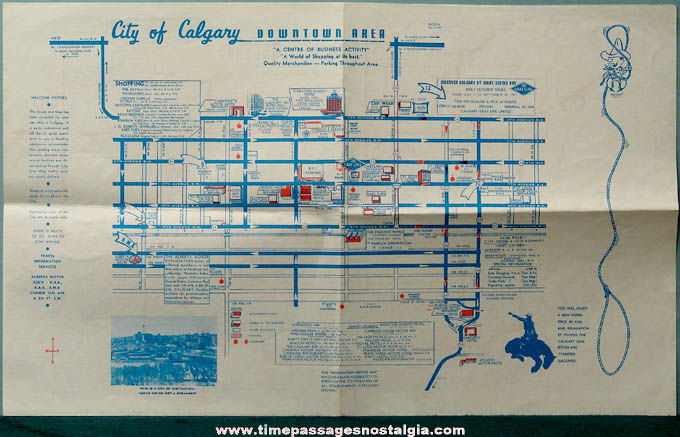 (3) 1971 Calgary Exhibition & Stampede Advertising Souvenir Items