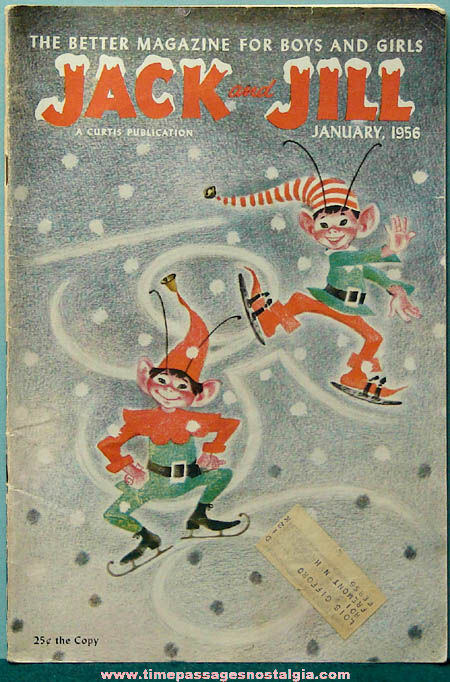 January 1956 Jack &: Jill Children’s Magazine