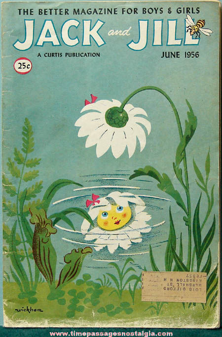 June 1956 Jack &: Jill Children’s Magazine