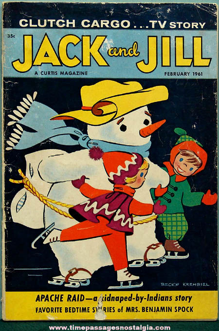 February 1961 Jack &: Jill Children’s Magazine