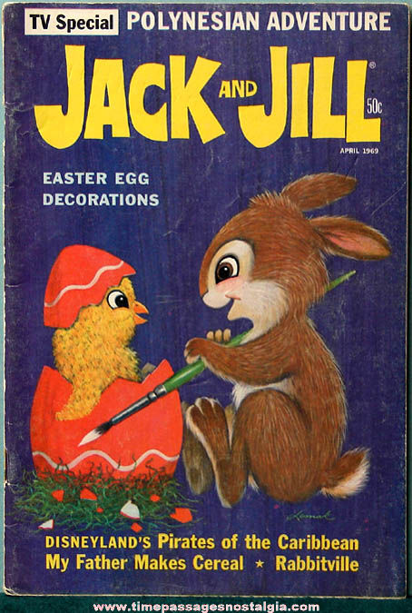 April 1969 Jack &: Jill Children’s Magazine