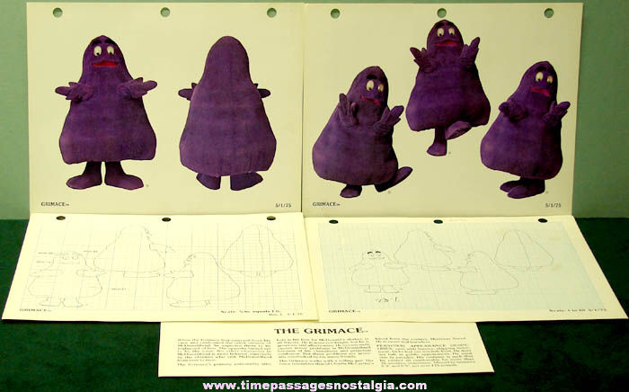 ©1975 McDonald’s McDonaldland Character Artwork Specification Manual