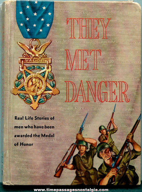 1960 They Met Danger - Real Life Stories Whitman Children’s Book