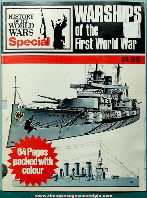 1973 Warships of The First World War Book