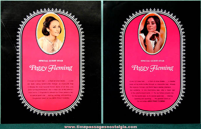 1970 & 1971 Ice Follies Advertising Souvenir Program Bookets