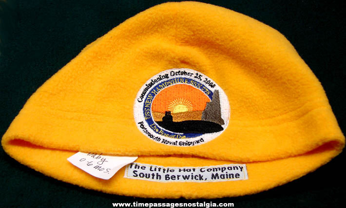United States U.S. Navy Submarine U.S.S. New Hampshire SSN-778 Advertising Baby Hat