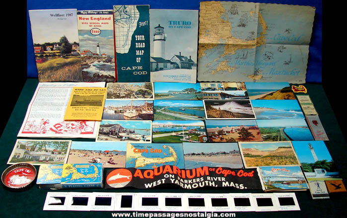 (45) Old Cape Cod Massachusetts Advertising & Souvenir Items