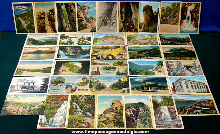 (36) Old State of North Carolina Advertising & Souvenir Post Cards