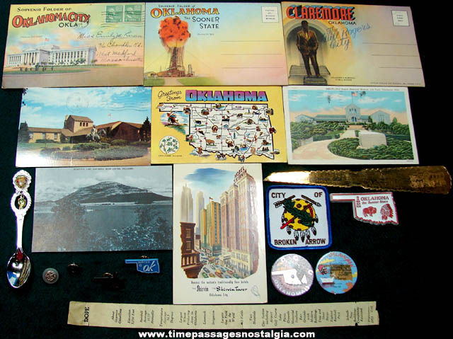 (19) State of Oklahoma Advertising & Souvenir Items