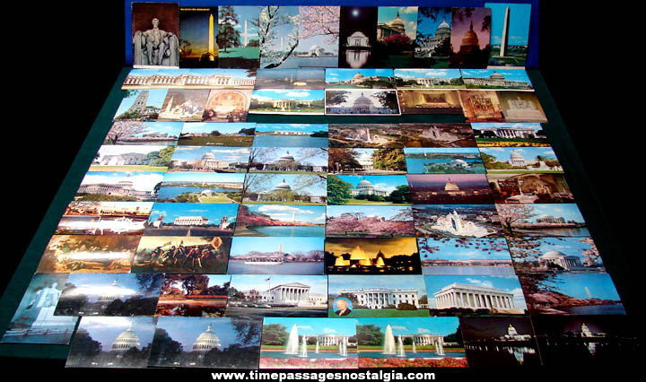 (68) Washington D.C. Advertising & Souvenir Post Cards