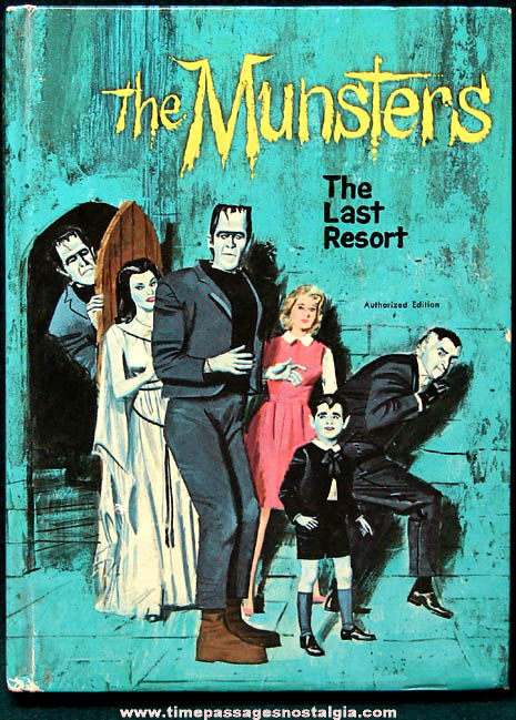 ©1966 The Munsters - The Last Resort - Hard Back Whitman Book