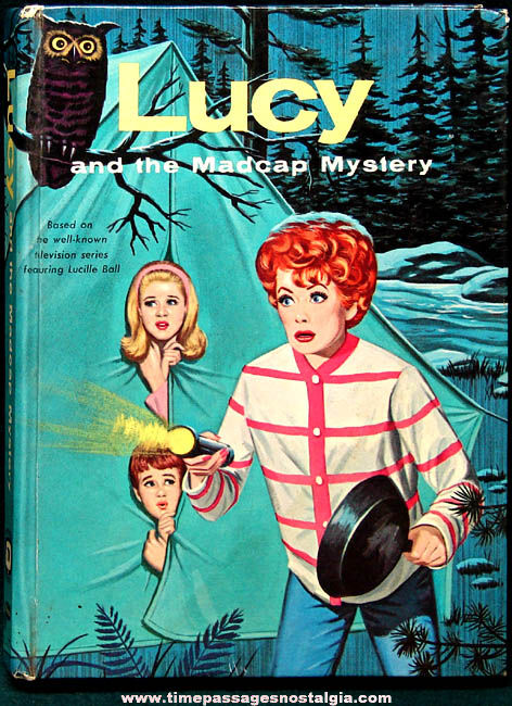 1963 Lucy and The Madcap Mystery Hard Back Whitman Book