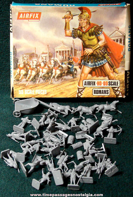 Old Boxed Airfix Romans Plastic Play Set Figures