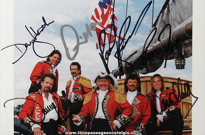 2005 Paul Revere & The Raiders Autographed Picture and (2) Concert Tickets