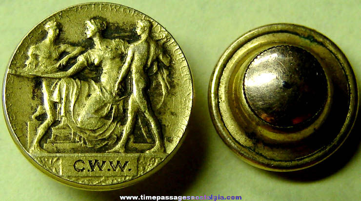 1920s Theodore N. Vail Gold Medal Award Recipients Gold Pin