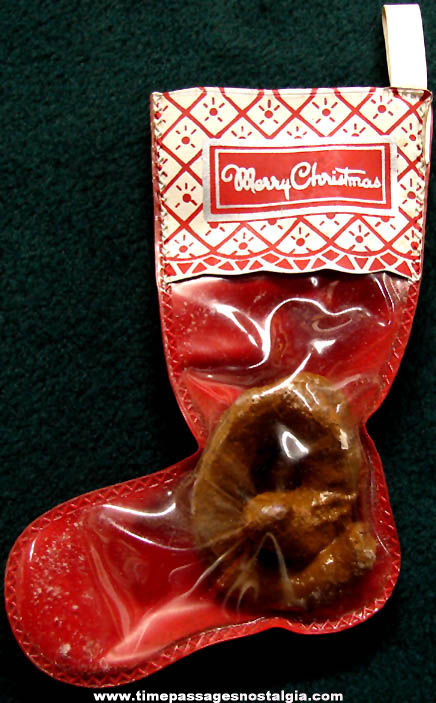 Old Joke Vinyl Christmas Stocking For A Naughty Person