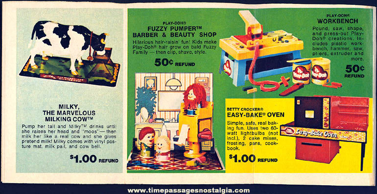Colorful ©1977 Kenner Toys Advertising Refund Catalog Booklet