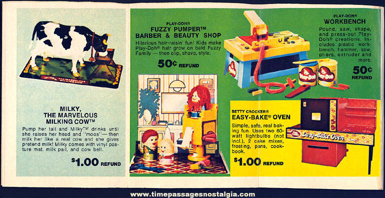 Colorful 1977 Kenner Toys Advertising Refund Catalog Booklet