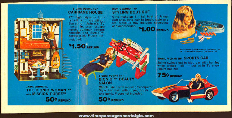 Colorful 1977 Kenner Toys Advertising Refund Catalog Booklet