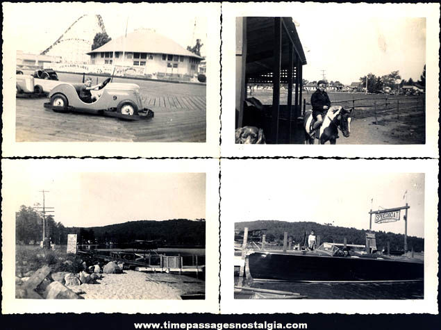 (13) 1938 Paragon Amusement Park Nantasket Massachusetts Photographs