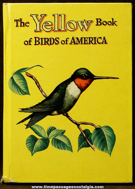 1954 Whitman Yellow Book of Birds of America