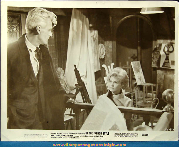 1963 In The French Style Movie Lobby Card Photograph