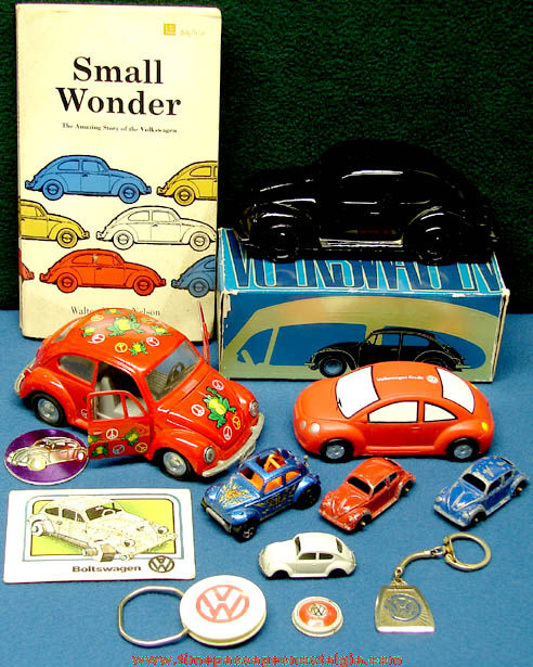 (13) Different Volkswagen Beetle or Bug Car Items