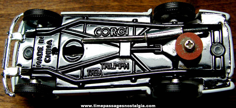Corgi Triumph TR3A Die Cast Toy Car