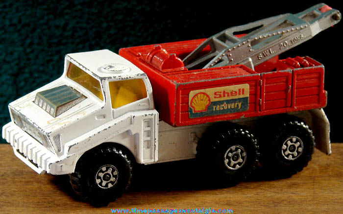 1975 Lesney Matchbox Battle Kings Recovery Vehicle Die Cast Toy Truck