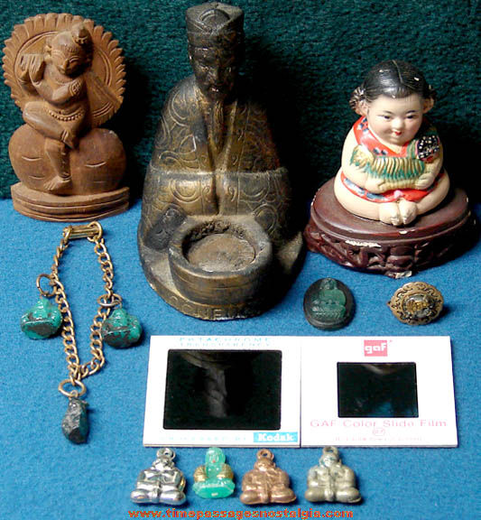 (14) Old Buddha Buddhist and Other Religion Items