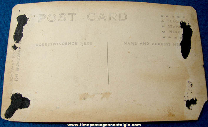 Old Unused Unusual Multi Image Real Photo Post Card